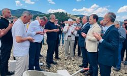 Ankara Çamlıdere’de Yayla Camii’nin Temeli Dualarla Atıldı