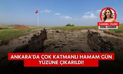 Ankara’da Çok Katmanlı Hamam Gün Yüzüne Çıkarıldı!