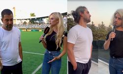Arda Turan’ın göz temassız röportajı sosyal medyayı salladı! Tansu Dayan’ın taklidi çok beğenildi