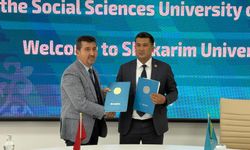 Ankara Sosyal Bilimler Üniversitesi ve Shakarim Üniversitesi arasında iş birliği