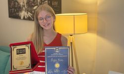 12 yaşındaki Aylin Kılıç 9 yaşında lise diploması aldı!