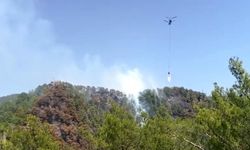 Anamur'da çıkan orman yangını büyümeden kontrol altına alındı