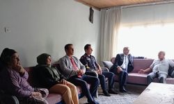 Ankara şehitlerini unutmuyor: Beypazarı Kaymakamı Çoşkun şehit ailesini ziyaret etti
