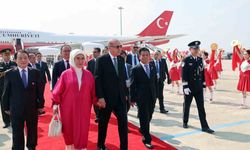 Cumhurbaşkanı Erdoğan Tianjin SCO zirvesine katılmak üzere Çin'de