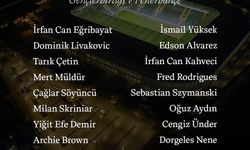 Fenerbahçe’nin Gençlerbirliği maç kadrosu belirlendi