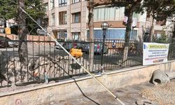 Keçiören’de korkutan iş kazası! Genç işçi hastaneye kaldırıldı