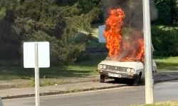 Kaza mı provokasyon mu? Komisyon öncesi TBMM önünde ‘beyaz toros’ yandı!