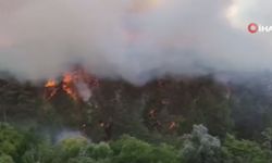 Bolu’da orman yangını: 7 helikopter ve 145 personelle müdahale sürüyor