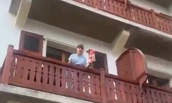 Fransız kadından Gazze’deki yardım dağıtımına tepki