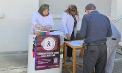 Sincan’da kalın bağırsak kanseri için bilgilendirme standı kuruldu