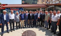 CHP LİDERİ ÖZEL ANKARA'NIN KAHRAMANKAZAN İLÇESİNİ ZİYARET ETTİ