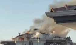 Ankara Eryaman'da bir sitede yangın çıktı