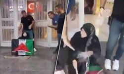 AK Parti binası önünde Gazze eylemi yapan kadına müdahale edildi: O polisler hakkında flaş karar!