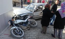 Kayseri’de otomobil ile motosiklet çarpıştı: Sürücü hayatını kaybetti