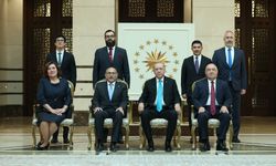 Cumhurbaşkanı Erdoğan 4 ülkenin büyükelçisini kabul etti