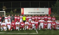 Ankara'da gaziler ve milli sporcular aynı sahada buluştu!