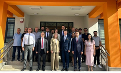 Avrupa Birliği heyeti Saime Hanım Anaokulu'nu yerinde inceledi