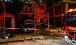 Bahçelievler’de oto tamircide korkutan yangın