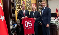 Gençlerbirliği’nden MHP Genel Başkanı Bahçeli’ye anlamlı ziyaret