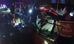 Giresun’da tıra çarpan otomobilde 1 ölü 3 yaralı