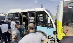 Diyarbakır’da freni patlayan otobüs durakta bekleyen otobüse çarptı: 20 yaralı