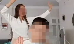 Bir skandal da Ankara da yaşandı: Oğlunun eline oje sürüp TikTok'ta dans ettirdi!