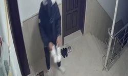 Ankara’da kurye paketi bıraktı, ayakkabıyı çaldı!