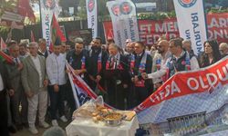 Memurlar TÜİK önünde eylem yaptı!