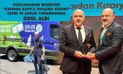 Bakanlıktan Kızılcahamam Belediyesi’ne “Kapıdan Kapıya Toplama Sistemi” projesine ödül