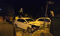 Ankara’da gece yarısı feci kaza! Kafa kafaya çarpıştılar
