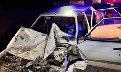 Polatlı’da feci kaza! Otomobil traktöre çarptı, 1 kişi öldü