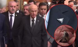 Devlet Bahçeli'nin taktığı rozet ve yüzük dikkat çekti!