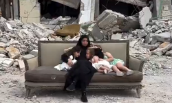 İsrail saldırısında evini kaybeden kadın dünyaya seslendi! "Biz hep burada olacağız"