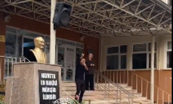 Öğretmenden Cuma töreninde dikkat çeken sözler! 'O soykırımcı İsrail için, ne mutlu Türküm diyene'