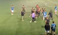 Halı saha maçı kavgayla bitti