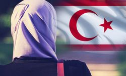 Ankara’da Kıbrıs’taki başörtüsü yasağına pankartlı tepki!