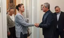 Yasemin Minguzzi Meclis'te partilerle görüştü: Ziyarette DEM'lilere yer vermedi