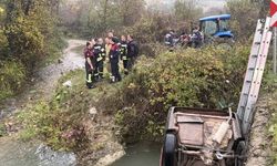 Bartın’da feci kaza: Otomobil dereye devrildi, Soyöz çifti boğularak hayatını kaybetti