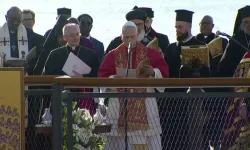 Papa 14. Leo, İznik’te tarihi bazilikada ayin yönetti