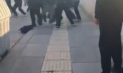 Sincan’da çocuklar arasında kavga cep telefonu kamerasına yansıdı