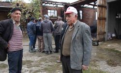 Amasya’da yürek yakan yangın! Yaşlı çiftin 300 bin TL’si küle döndü
