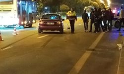 Ankara’da feci kaza: Karşıdan karşıya geçen yayaya otomobil çarptı!