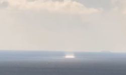 Büyükçekmece açıklarında hortum paniği: Denizin üzerindeki anlar kamerada