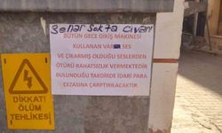 Dikiş makinesi ile gürültü yaptığı iddia edildi: Afişle uyarıldı