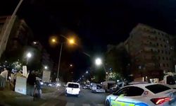 Diyarbakır’da trafik polisi yoğun trafikte mahsur kalan çocuğu hastaneye yetiştirdi