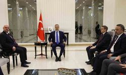 Hakan Fidan, Irak Türkmen Cephesi Başkanı ile görüştü