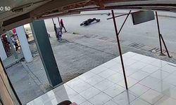 Hatay’da motosiklet köpeğe çarptı: Sürücü metrelerce sürüklendi