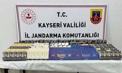 Kayseri’de jandarmadan nefes kesen operasyon! Tırdan kaçak sigara çıktı