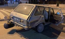 LPG’li otomobilde gaz kaçağı paniği: Kavşak trafiği durdu