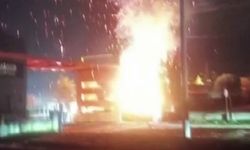 Sakarya'da OSB girişinde korkutan yangın